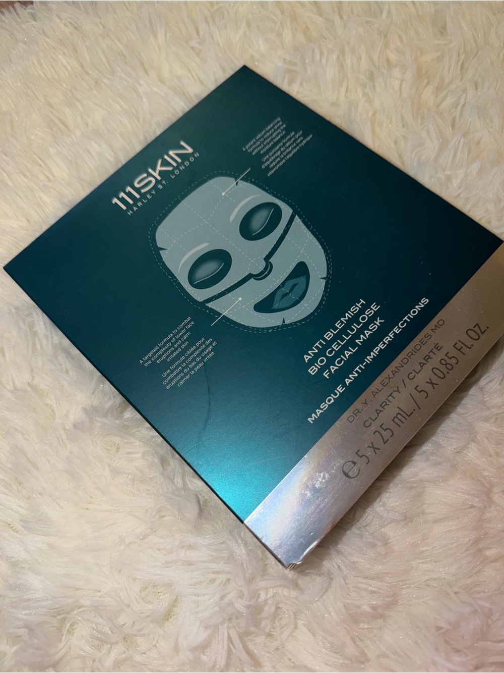 NWB 111 Skin Anti Blemish Mask Set of 5
